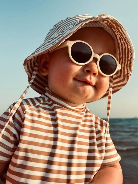 Baby Swim Playsuit - UPF50+ - Striped - Petit Filippe