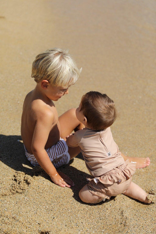 Baby Bikini Pants - UPF50+ - Beige - Petit Filippe