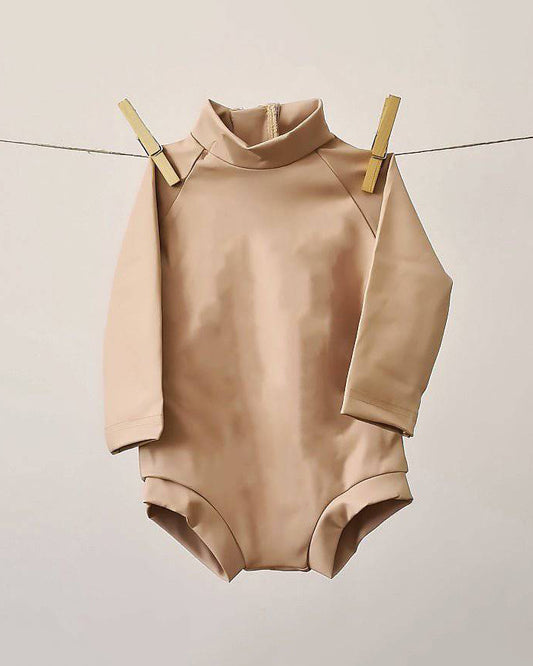 Baby Swimsuit - UPF50+ - Beige - Petit Filippe