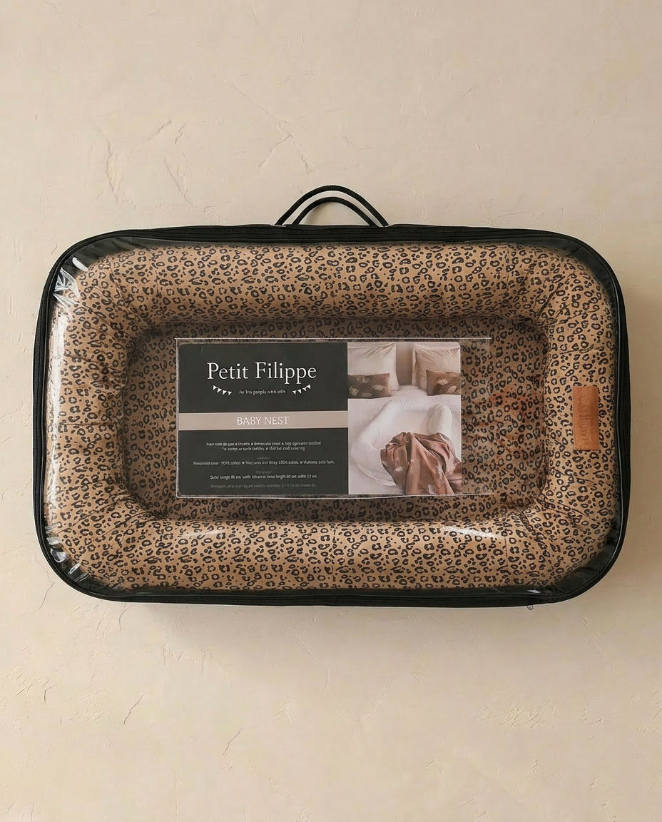 Baby Nest - Leopard - Petit Filippe