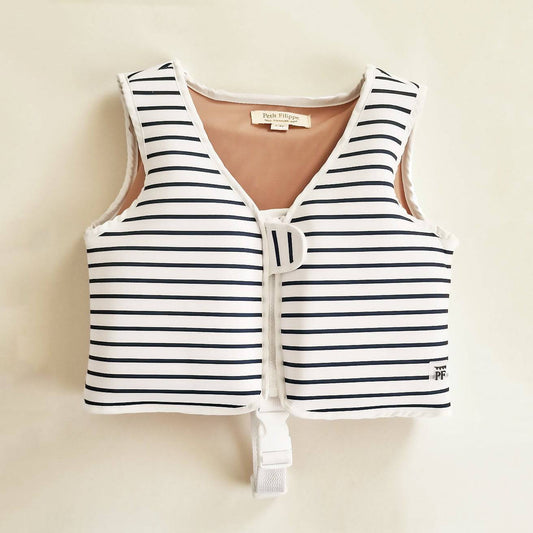Swim Vest - 1-2y - Breton Stripes - Petit Filippe