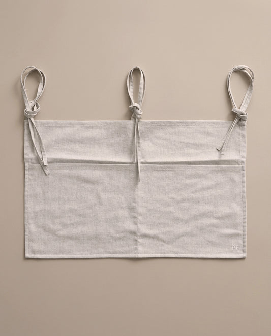 Organiseur de lit bébé – Coton – Natural