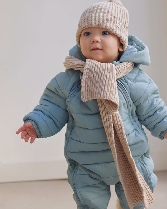 Snowsuit - Misty Blue - Petit Filippe