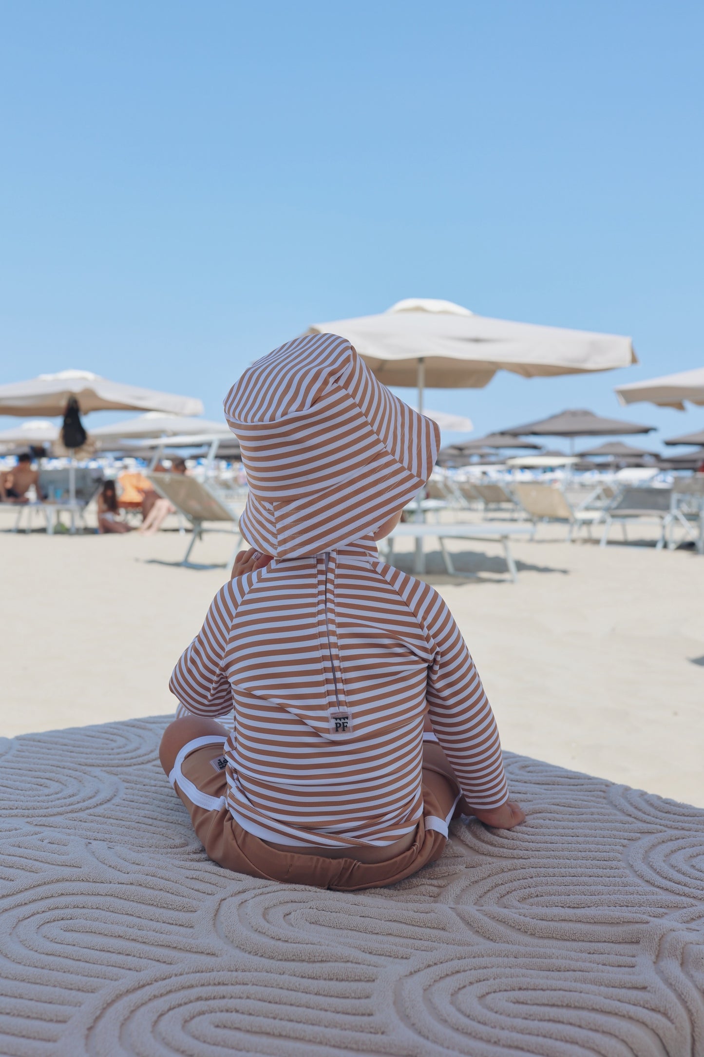 Baby Swim Shirt - UPF50+ - Striped - Petit Filippe