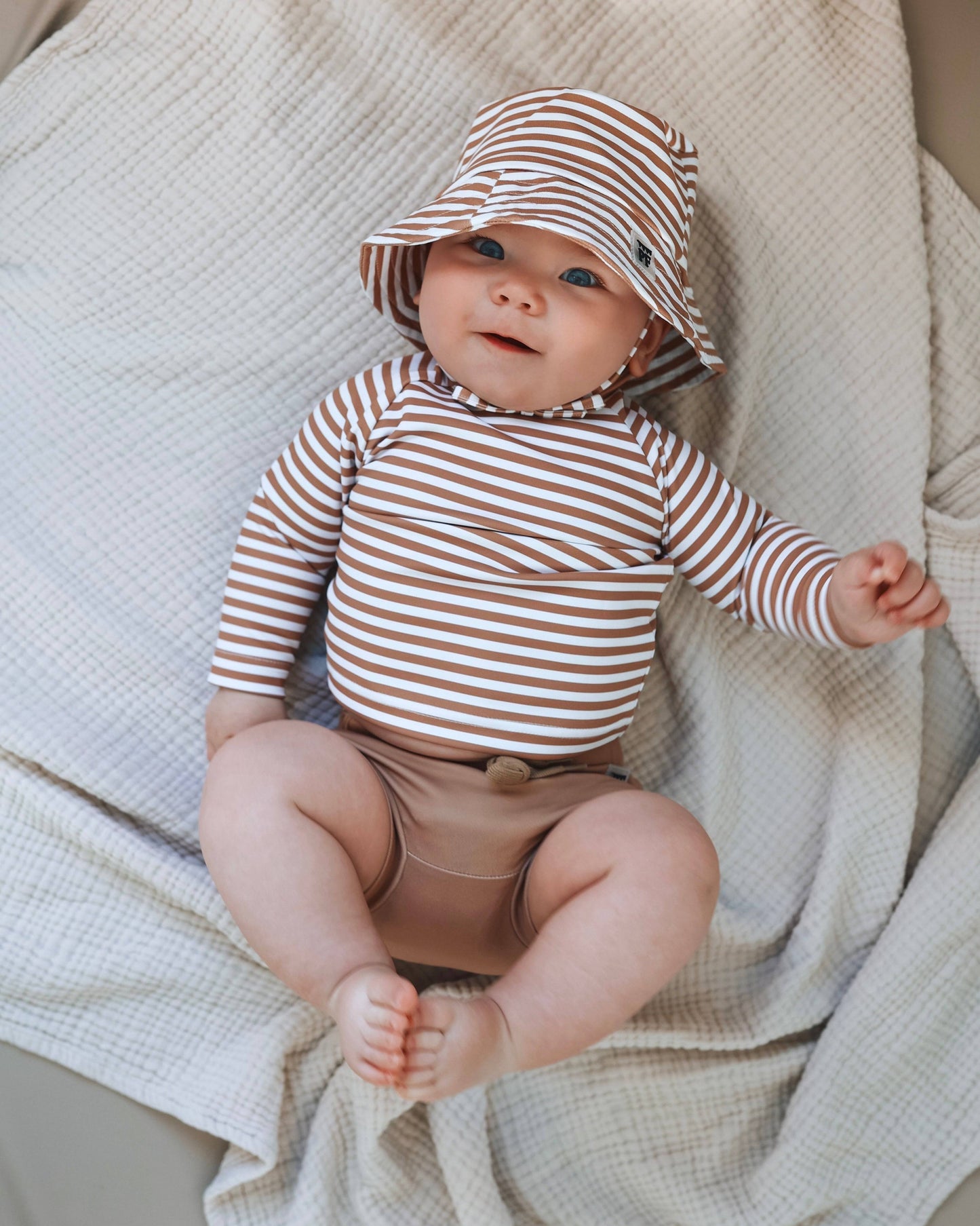 Baby Swim Shirt - UPF50+ - Striped - Petit Filippe