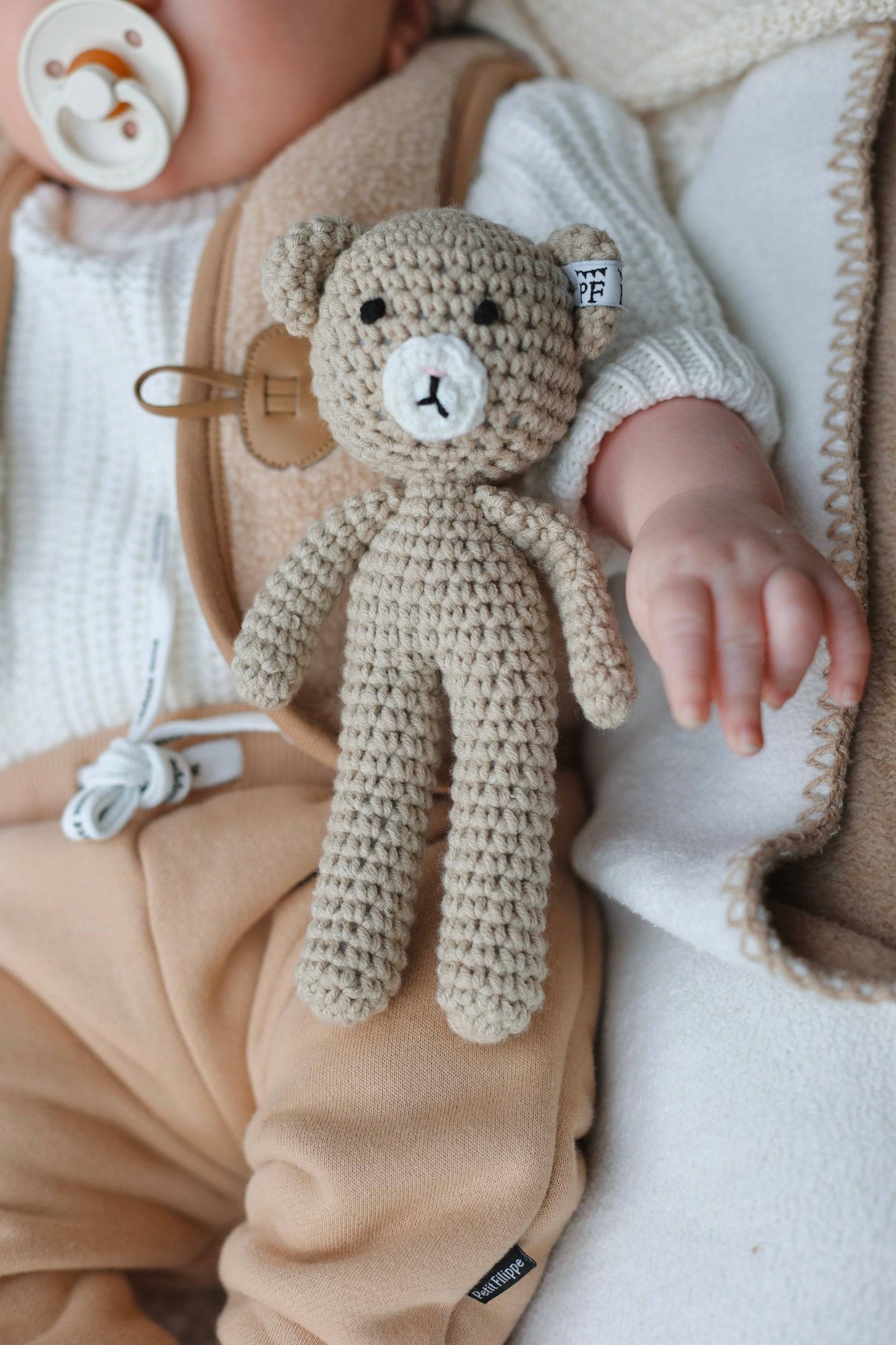 Crochet Cuddly Friends - Cotton - Set of 2 - Petit Filippe
