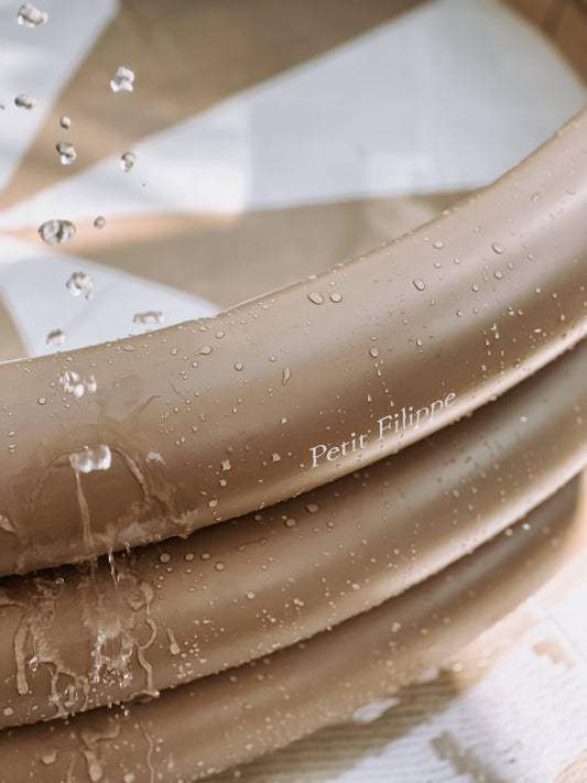 Inflatable Paddling Pool - Beige - 90 cm - Petit Filippe