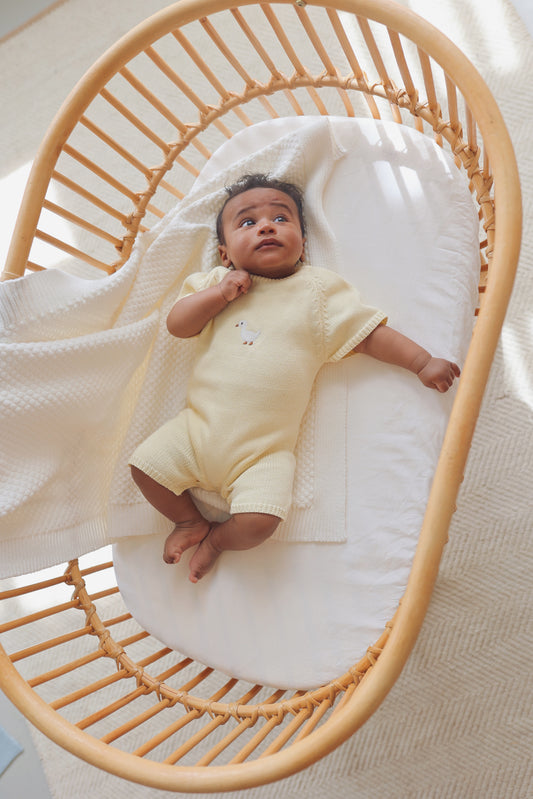 Handmade Rattan Bassinet - Petit Filippe