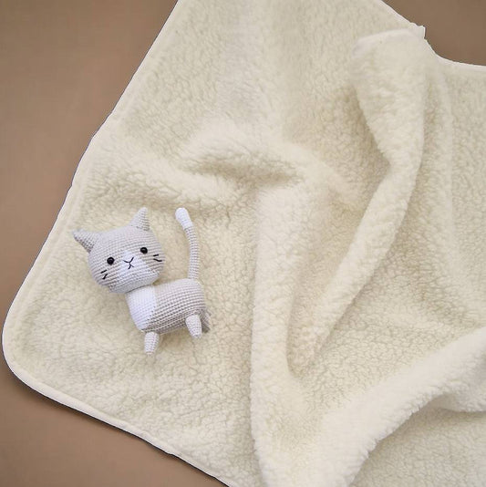 Baby Blanket & Playpen Mat - Merino Wool - Petit Filippe