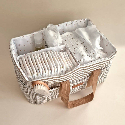 Nappy Caddy - Striped - Petit Filippe