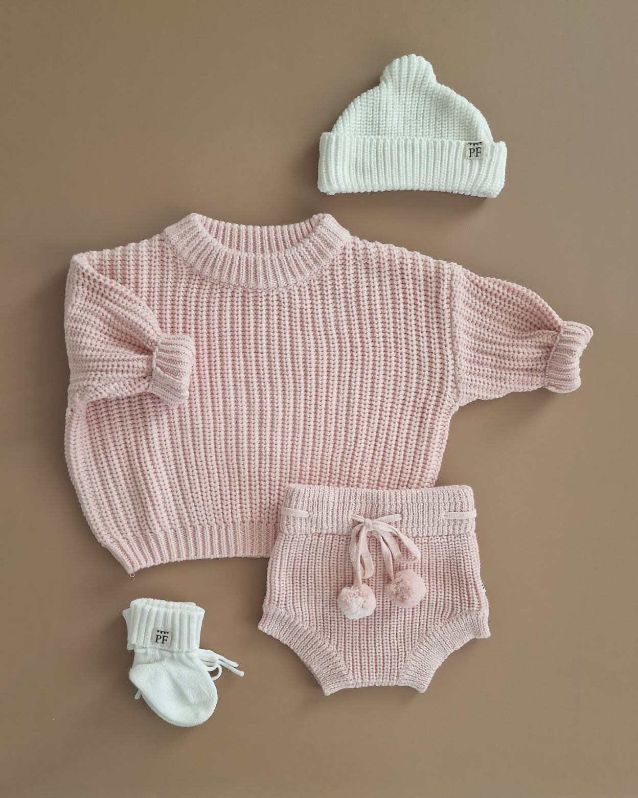 Oversized Sweater - Cotton - Peony Pink - Petit Filippe