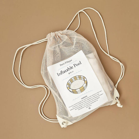 Inflatable Paddling Pool - Dots & Stripes - 90 cm - Petit Filippe