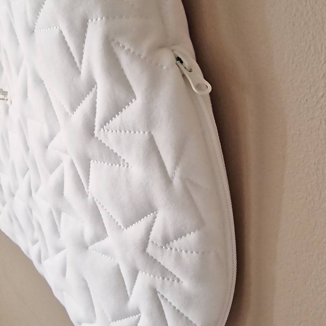 Quilted Sleeping Bag With Detachable Sleeves - Ivory - Petit Filippe