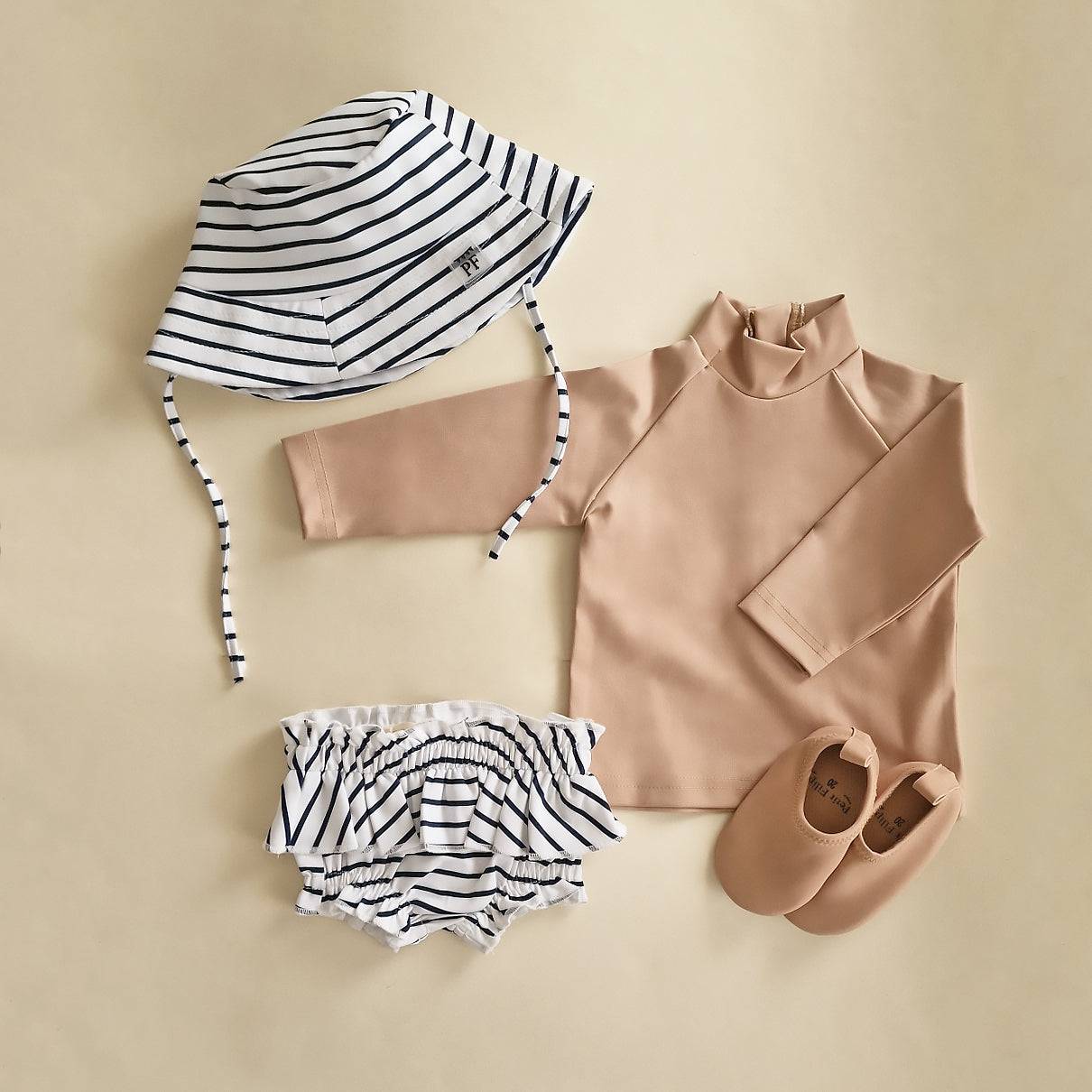Baby Bikini Pants - UPF50+ - Breton Stripes - Petit Filippe