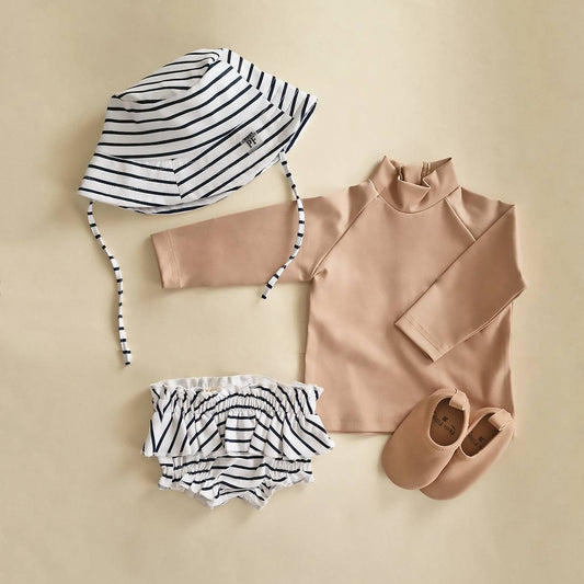 Baby Bikini Pants - UPF50+ - Breton Stripes - Petit Filippe