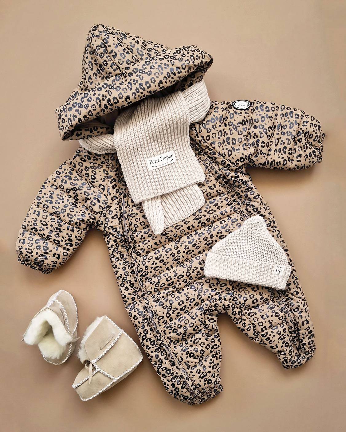 Baby - Lammy Booties - Light Beige - Petit Filippe