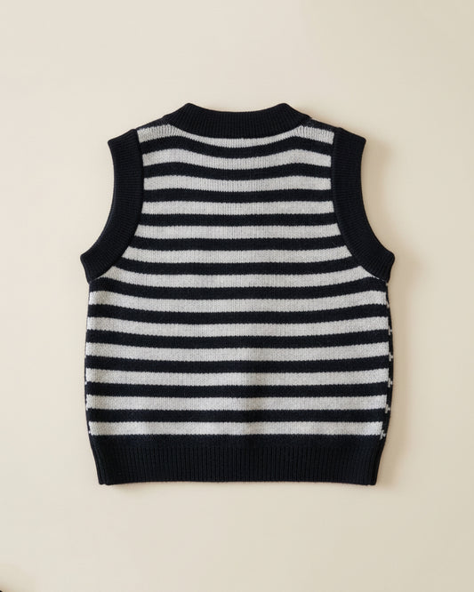 Preppy Spencer - Merino Wool - Night Blue