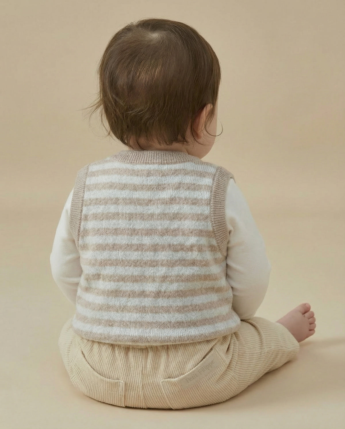 Preppy Spencer - Merino Wool - Oat - Petit Filippe