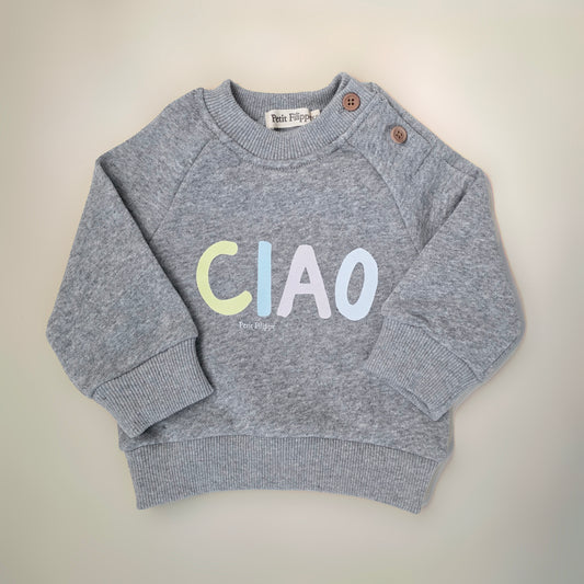 Sweatshirt - Ciao - Grey - Petit Filippe