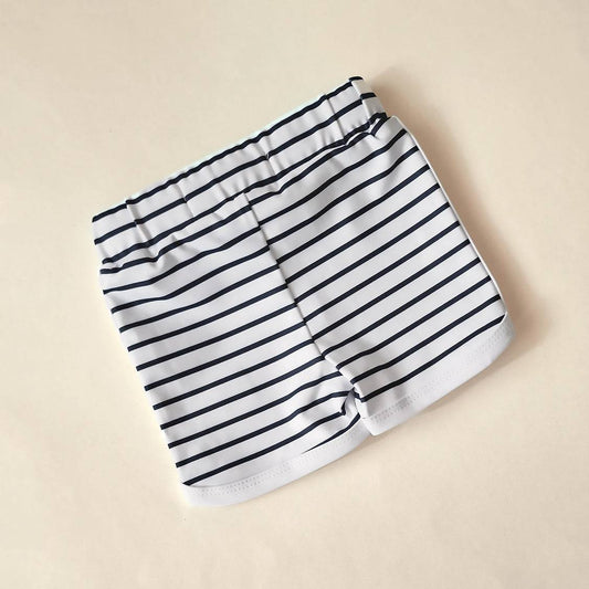 Baby Swim Shorts - UPF50+ - Breton Stripes - Petit Filippe