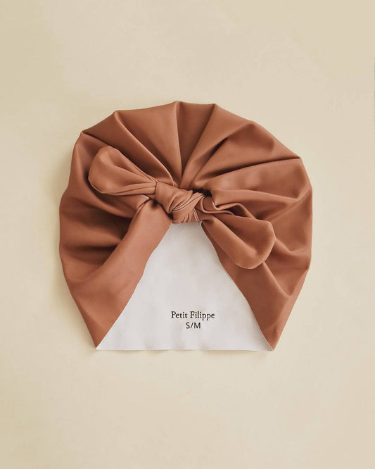 Baby Swim Turban - UPF50+ - Brick - Petit Filippe