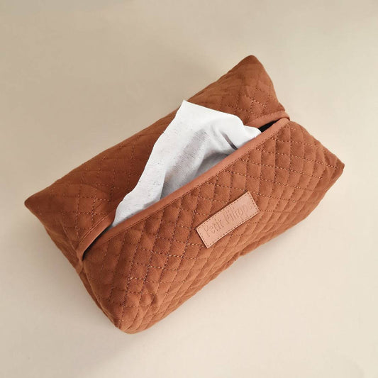 Baby Wipes Cover - Brick - Petit Filippe