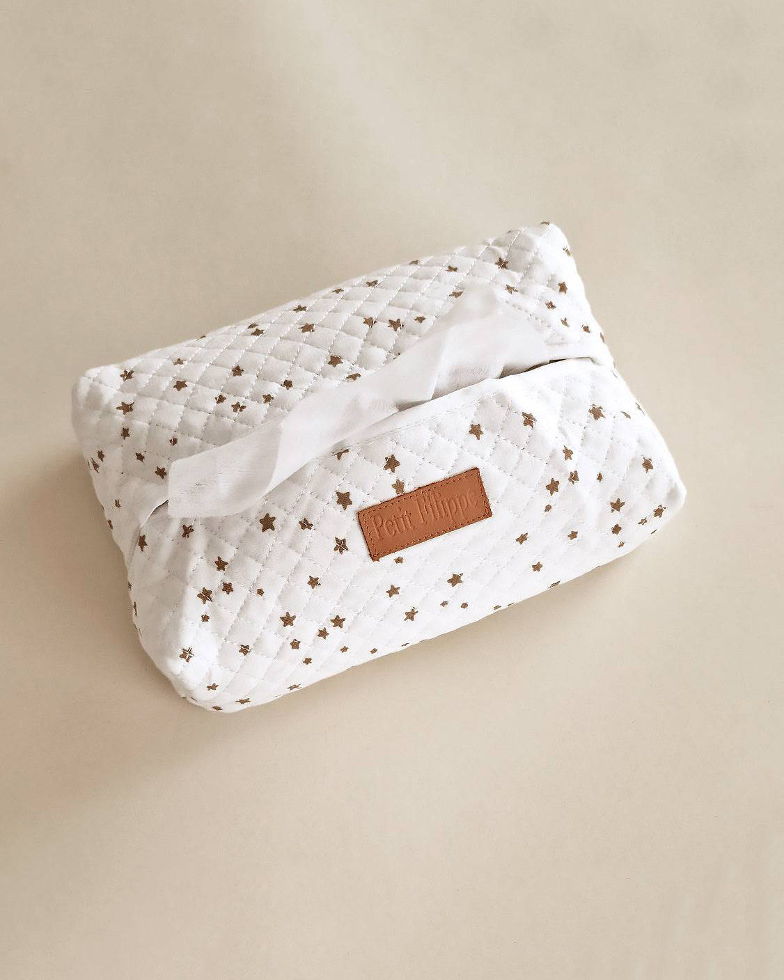 Housse de lingettes pour bébé - Étoiles