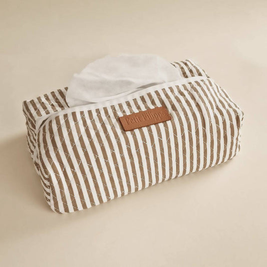 Baby Wipes Cover - Striped - Petit Filippe