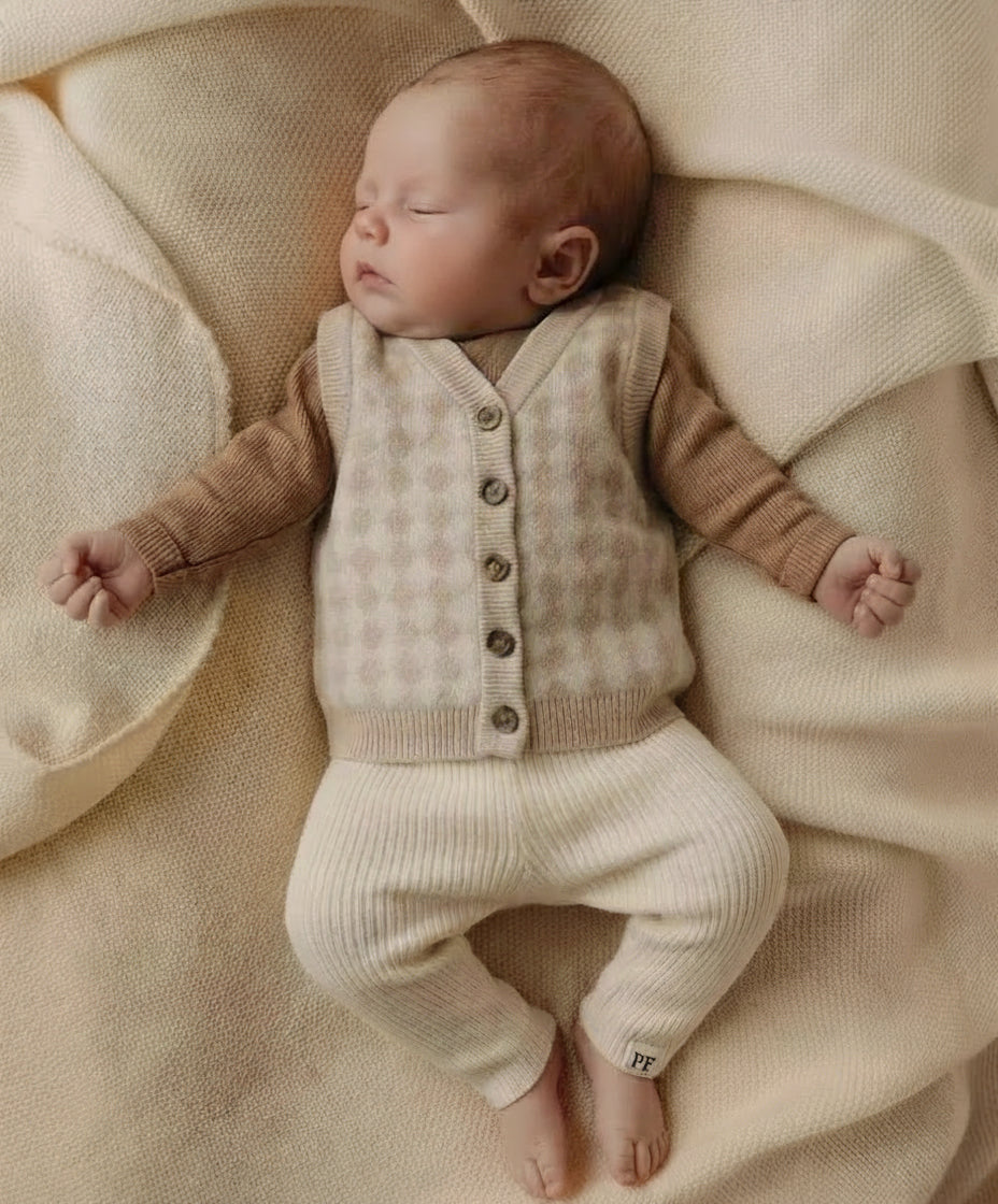 Preppy Spencer - Merino Wool - Oat - Petit Filippe