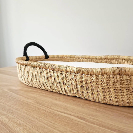 Baby Changing Basket - no. 01 - Neutral - Petit Filippe