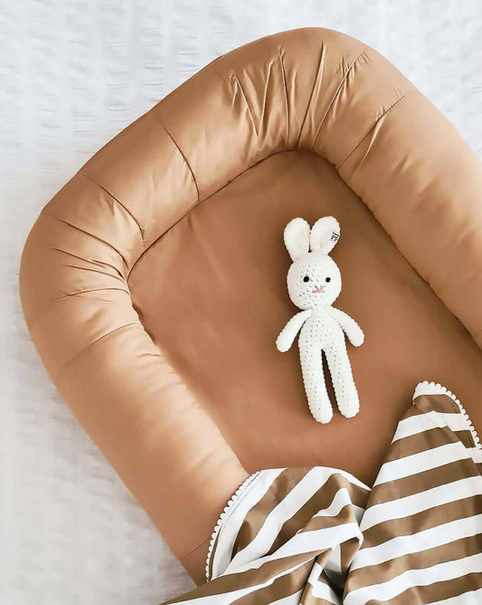 Baby Nest Cover - Beige - Petit Filippe