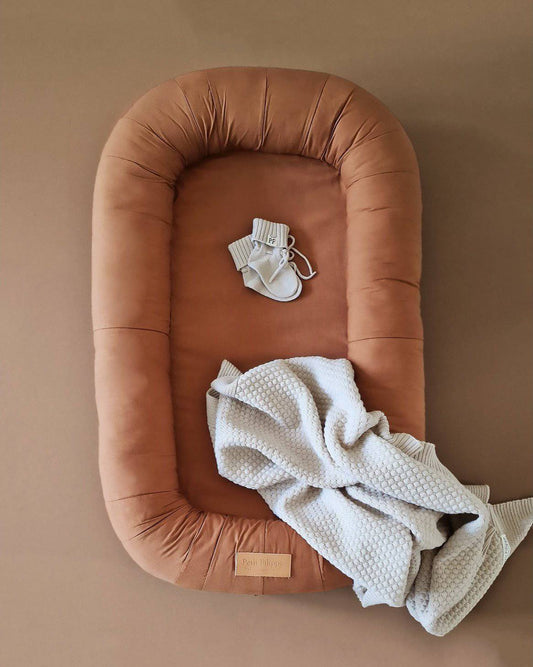 Baby Nest Cover - Brick - Petit Filippe
