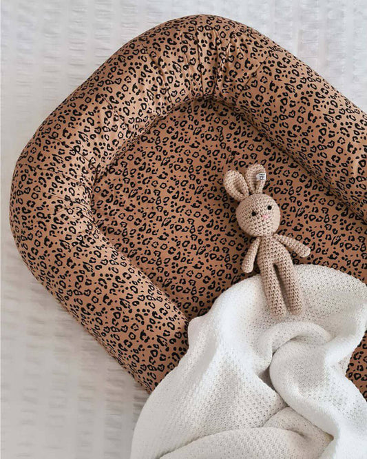 Baby Nest Cover - Leopard - Petit Filippe