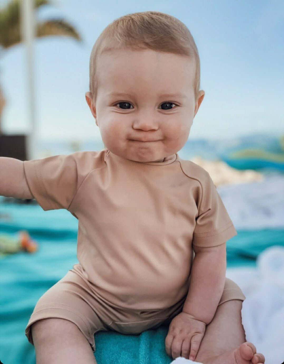 Toddler Baby Swimming Costume Boy Full Swim Suit For Kids Swimming