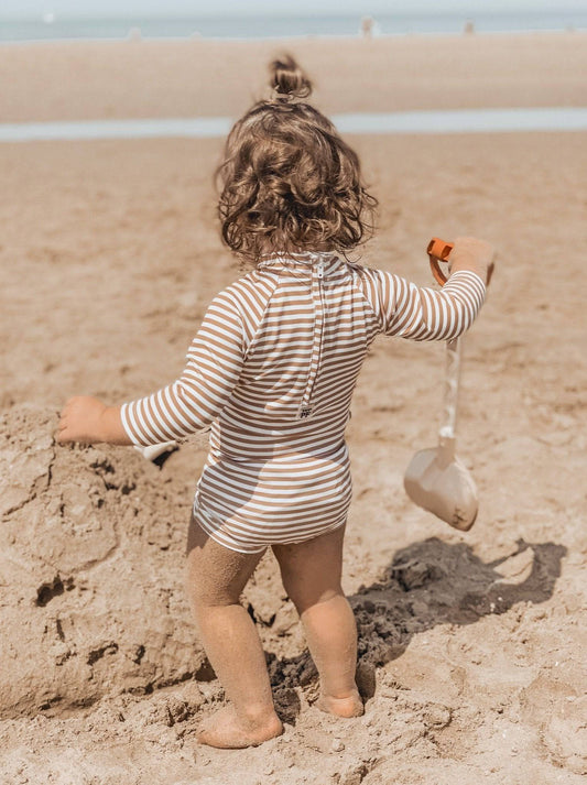 Baby Swimsuit - UPF50+ - Striped - Petit Filippe