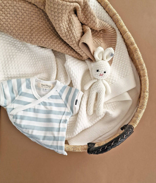 Crochet Bunny - Cotton - Ivory - Petit Filippe