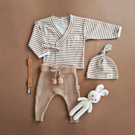 Knot Hat - Striped - Petit Filippe