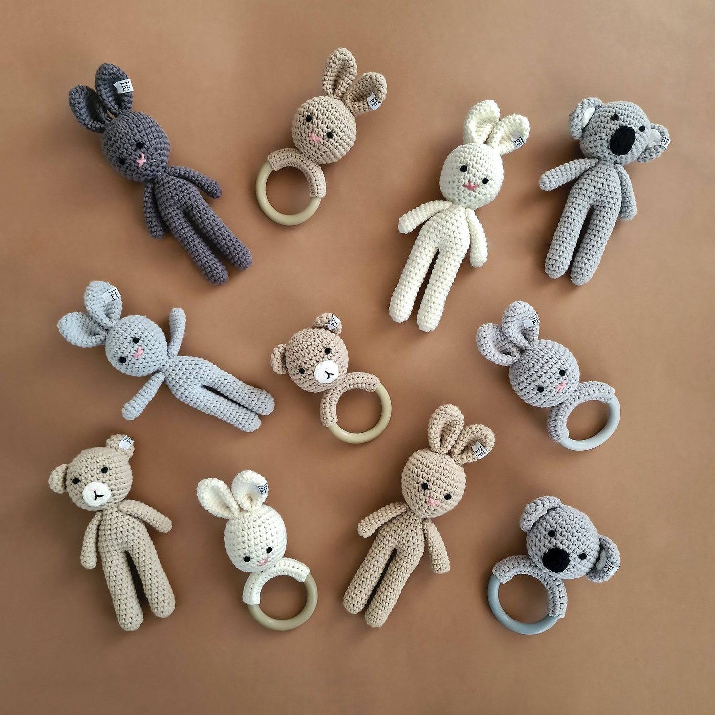 Crochet Bunny - Cotton - Beige - Petit Filippe