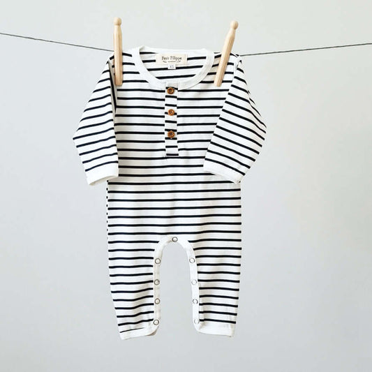 Playsuit - Breton Stripes - Petit Filippe