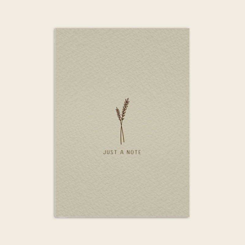 Postcard & Envelope - Just a note - Petit Filippe