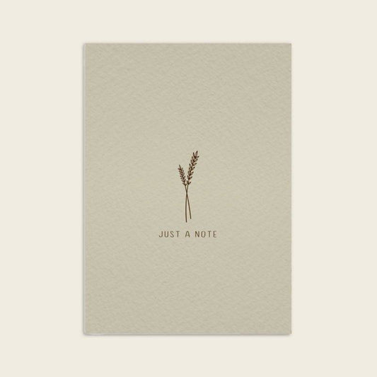 Postcard & Envelope - Just a note - Petit Filippe