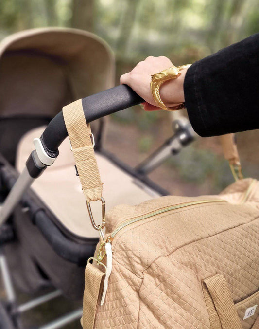 Stroller Clip Set - Beige - Petit Filippe