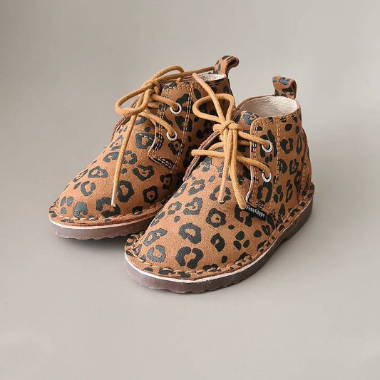 Toddlers - Desert Boots - Leopard is a Neutral - Petit Filippe