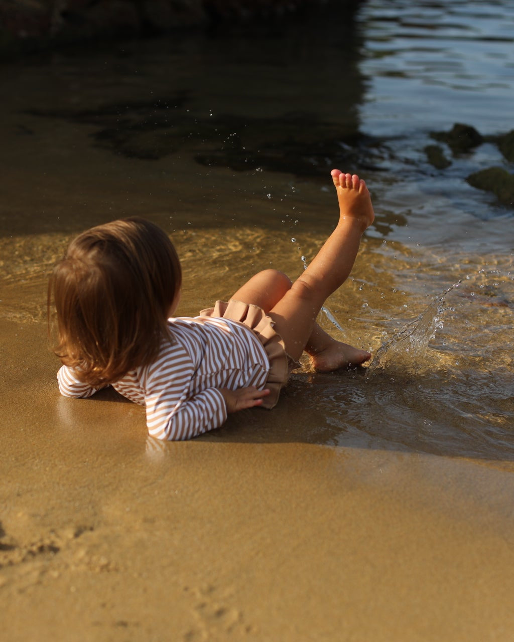 Baby Bikini Pants - UPF50+ - Beige