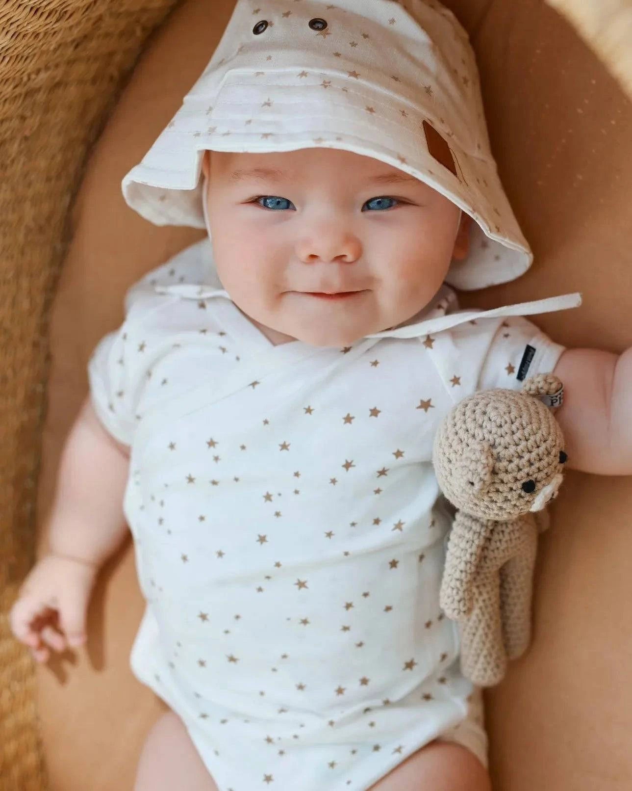 Denim - Bucket Hat - Stars - Petit Filippe