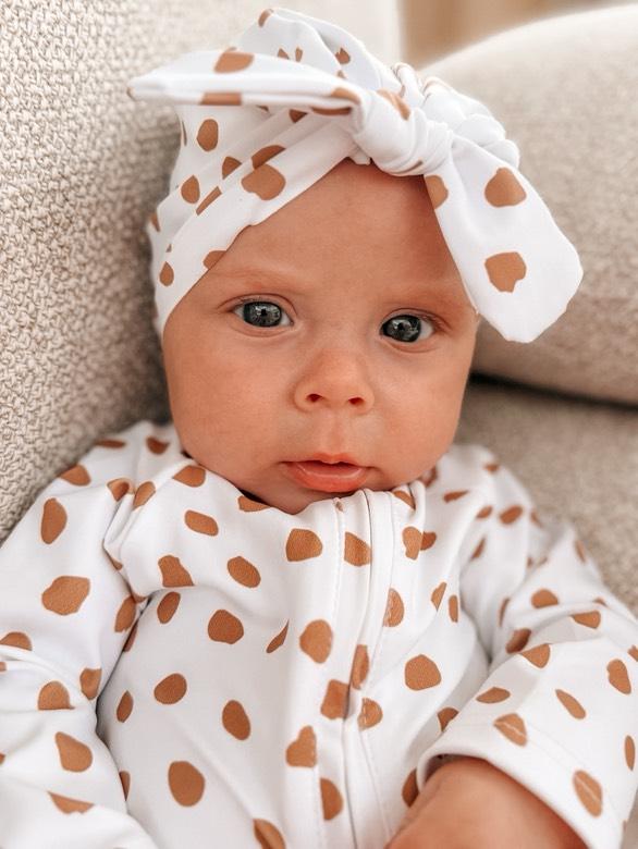 Baby Swim Turban - UPF50+ - Dots - Petit Filippe