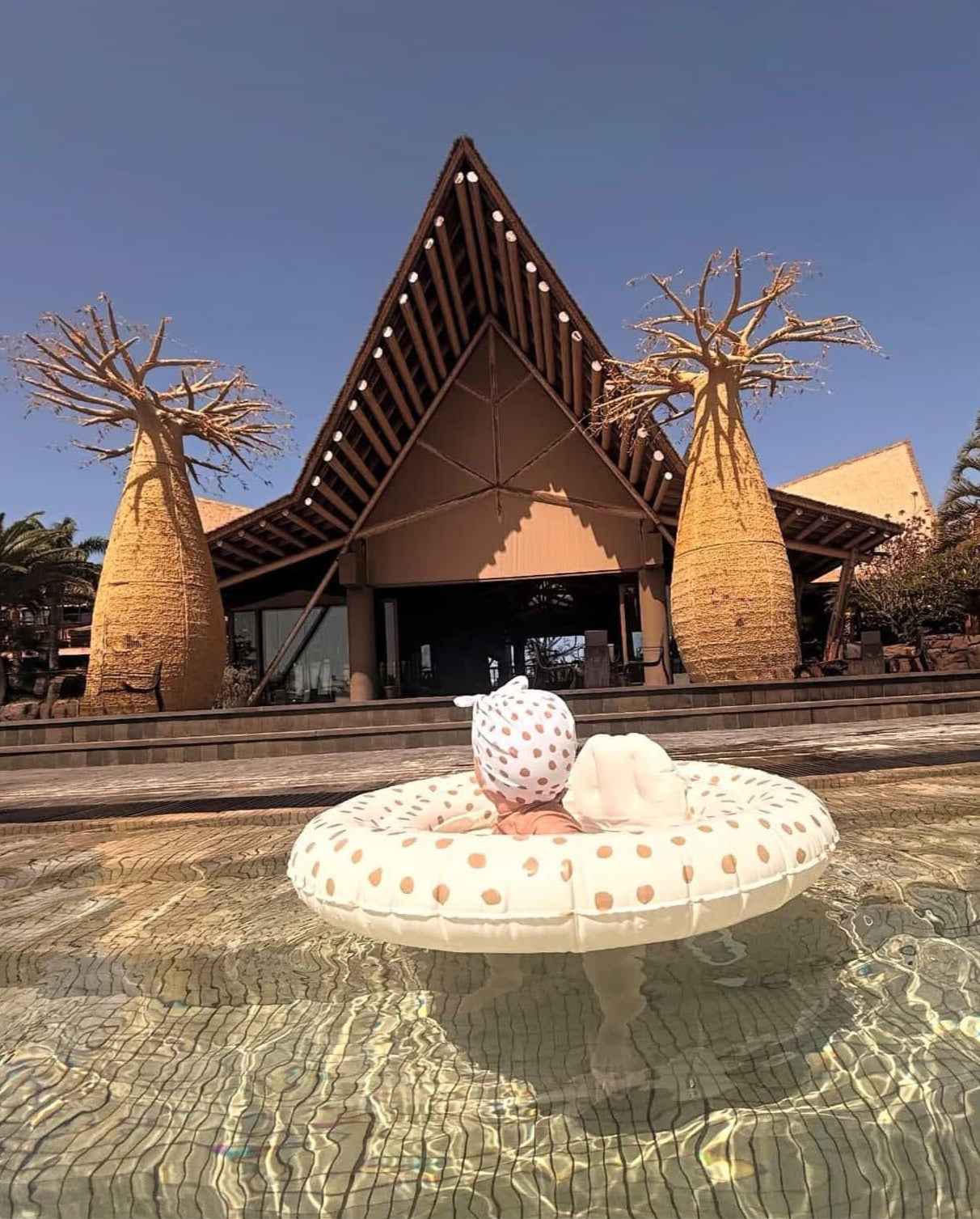 Baby Swim Ring - Dots - 1-3 y - Petit Filippe