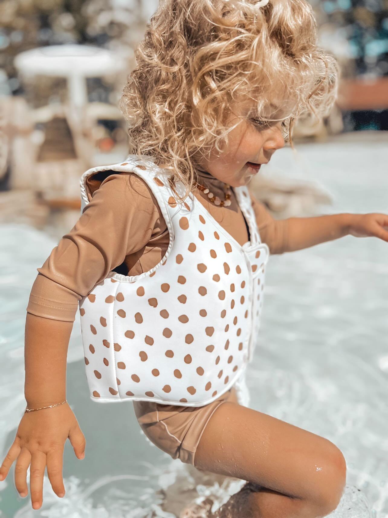 hoofd voor mij Belichamen Baby Zwemvest - 1-2 jaar - Dots | Petit Filippe