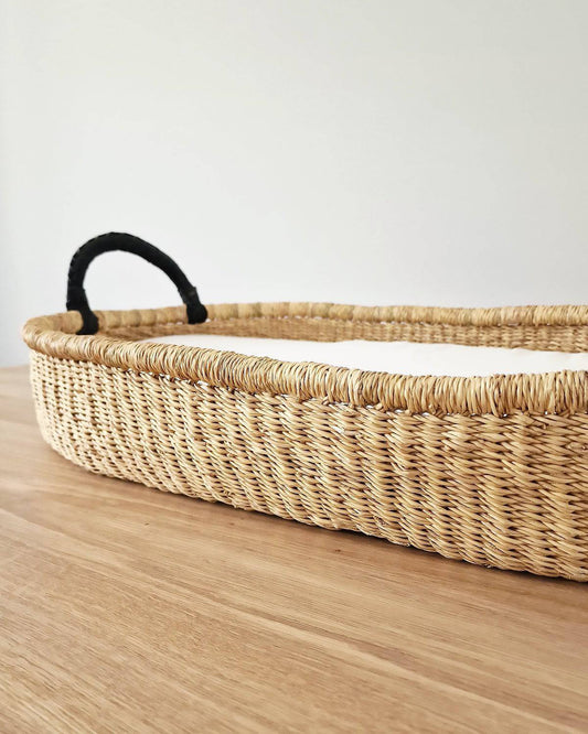 Baby Changing Basket - no. 01 - Neutral - Petit Filippe