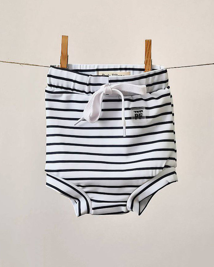 Baby Swim Pants - UPF50+ - Breton Stripes - Petit Filippe